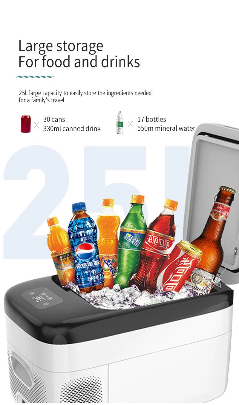 portable car freezer box with beverages4